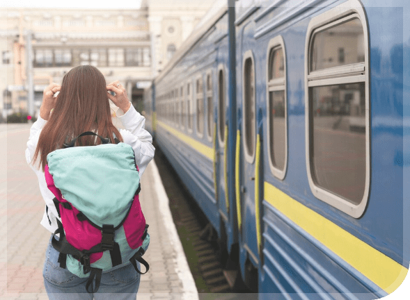 Benefícios das viagens de trem com a D.Klassen: